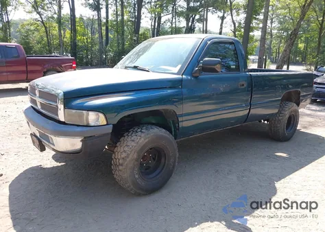 1995 Dodge Ram 1500 из США, поврежденный, VIN 1B7HF16Y2SS371527
